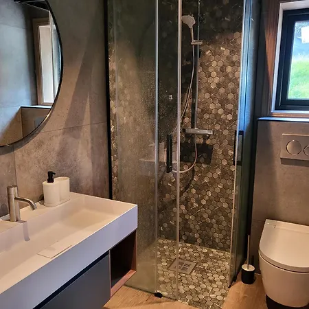 Holiday home Elegant Black With Amenities In Vradal