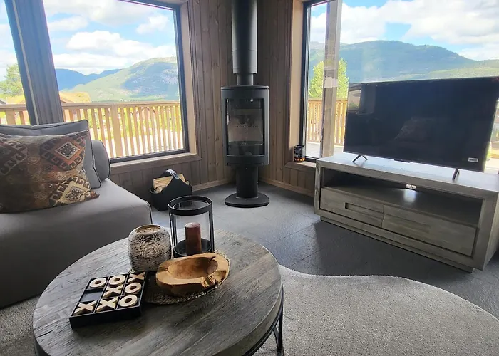 Elegant Black With Amenities In Dom wakacyjny Vrådal